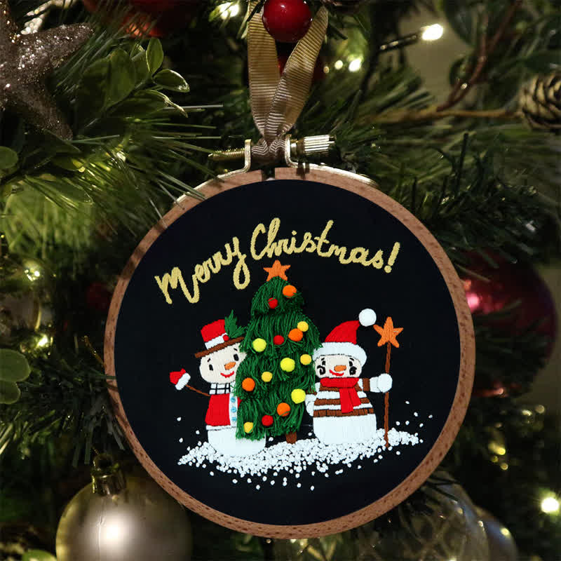 Rubbyoo Embroidery Kit - Lovely Christmas Night   - image 4
