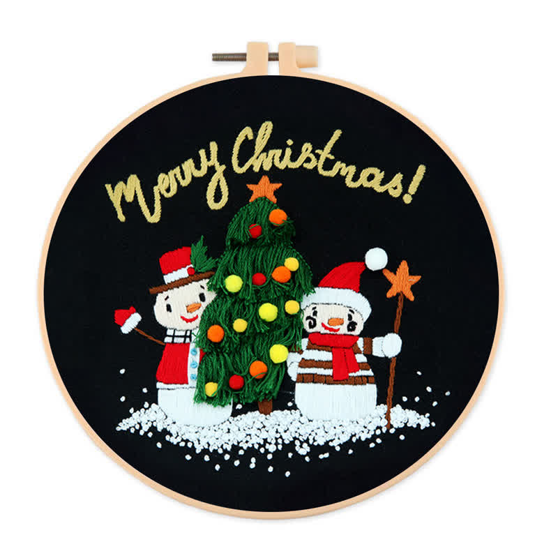 Rubbyoo Embroidery Kit - Lovely Christmas Night   - image 0