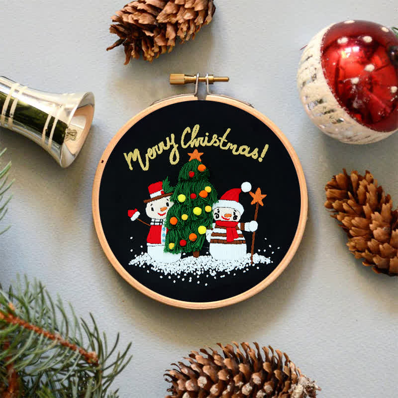 Rubbyoo Embroidery Kit - Lovely Christmas Night   - image 3