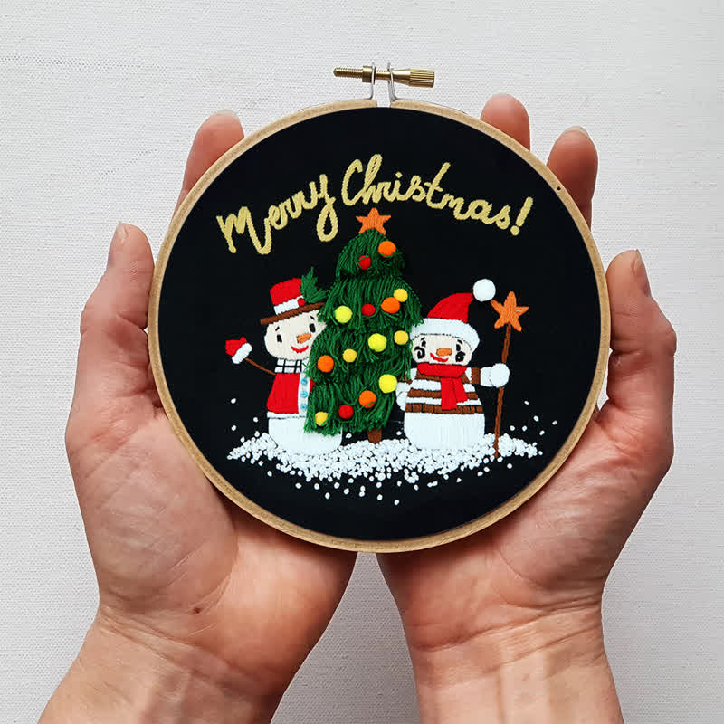 Rubbyoo Embroidery Kit - Lovely Christmas Night   - image 6