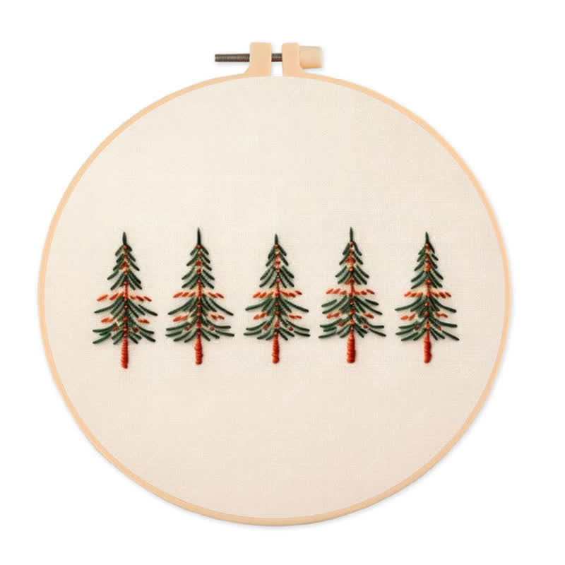 Rubbyoo Embroidery Kit - Easy Christmas Tree - image 0