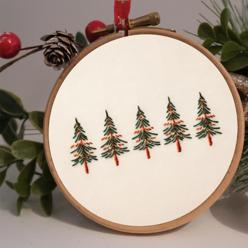 Rubbyoo Embroidery Kit - Easy Christmas Tree - image 1