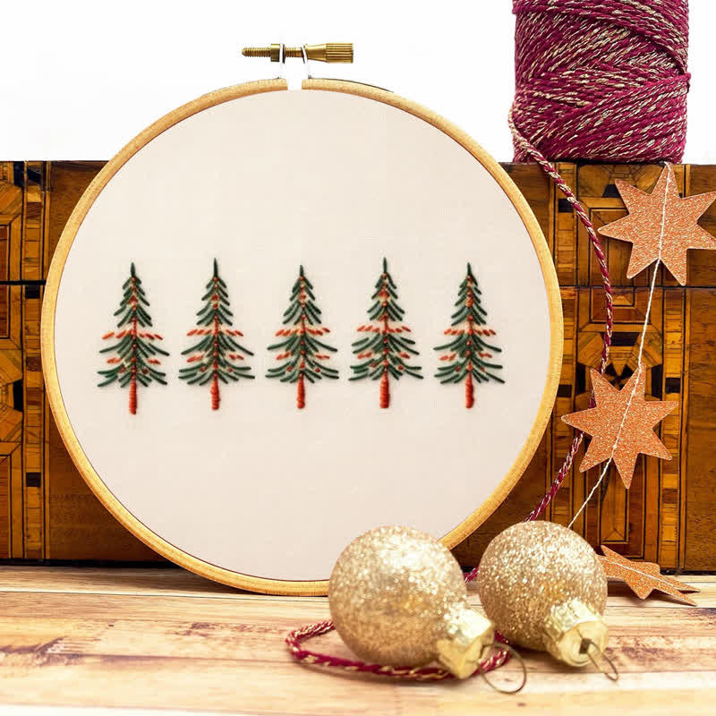 Rubbyoo Embroidery Kit - Easy Christmas Tree - image 8
