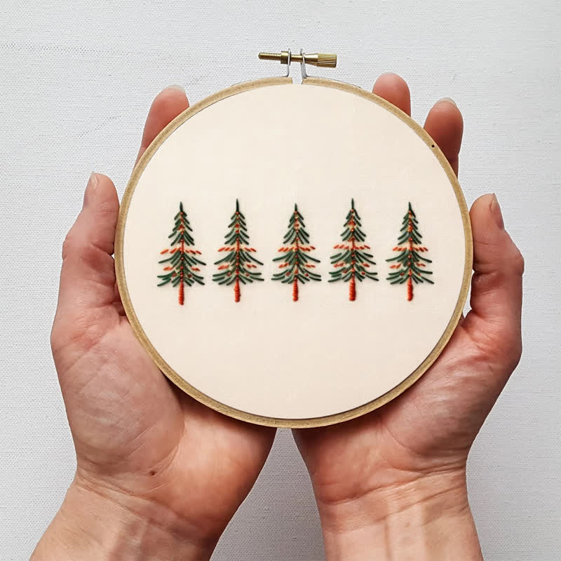 Rubbyoo Embroidery Kit - Easy Christmas Tree - image 5
