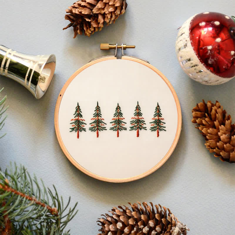 Rubbyoo Embroidery Kit - Easy Christmas Tree - image 3