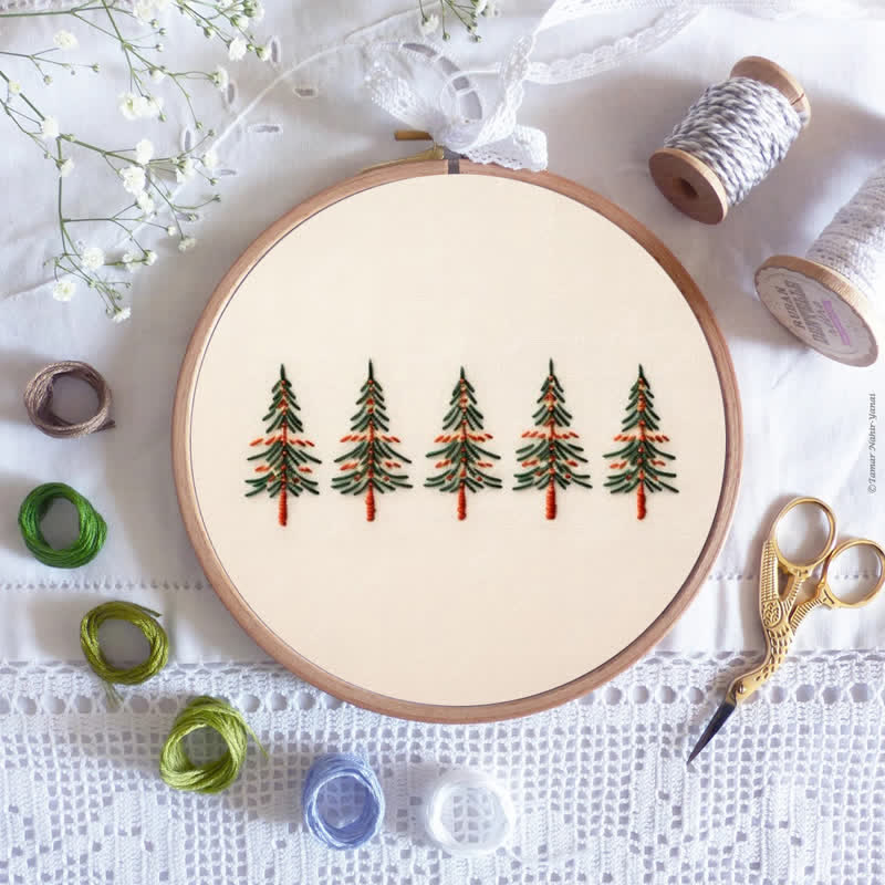 Rubbyoo Embroidery Kit - Easy Christmas Tree - image 7