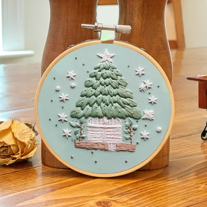 Rubbyoo Embroidery Kit - White Christmas - image 7