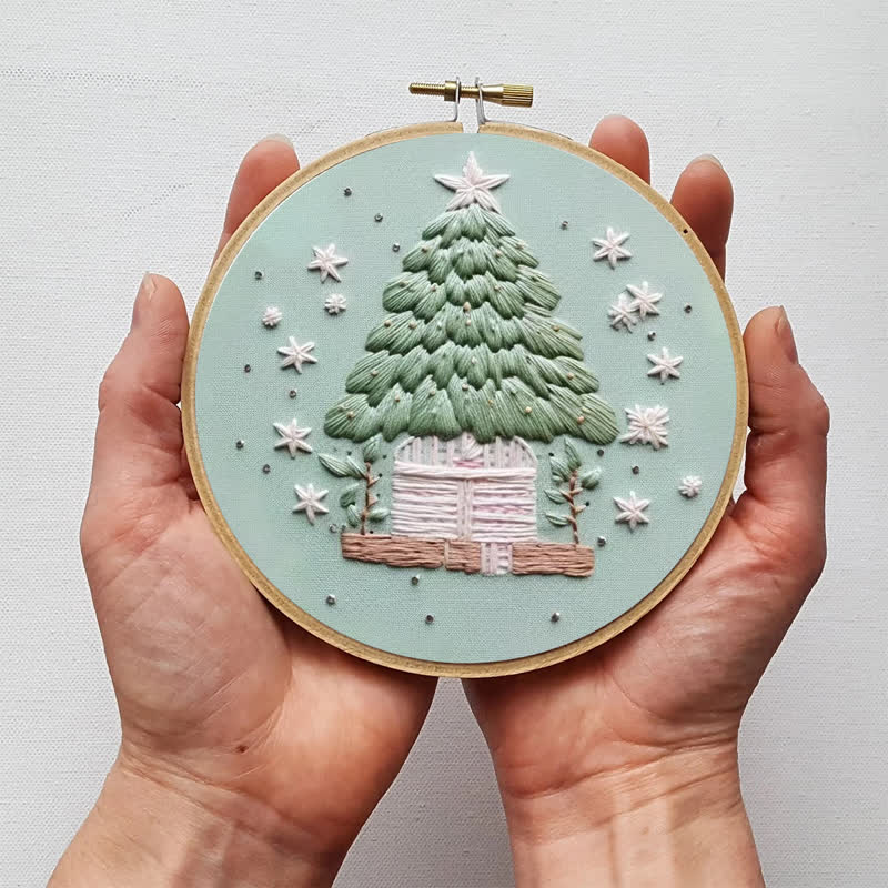 Rubbyoo Embroidery Kit - White Christmas - image 5