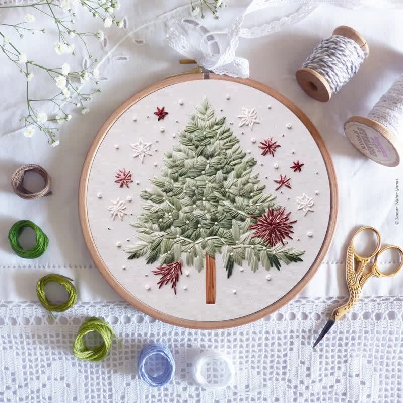 Rubbyoo Embroidery Kit - Snowfall - image 8