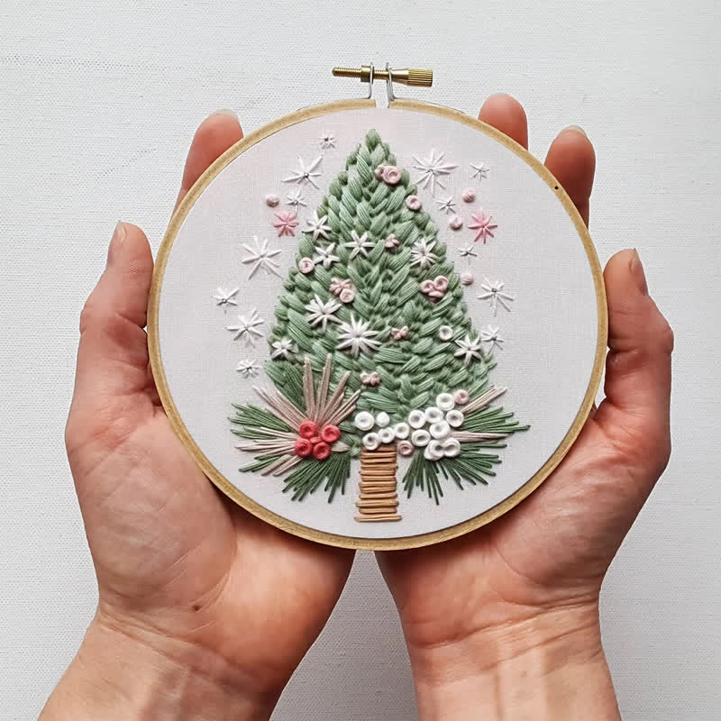 Rubbyoo Embroidery Kit - Floral Tree Advent Calendar 2024 - image 5