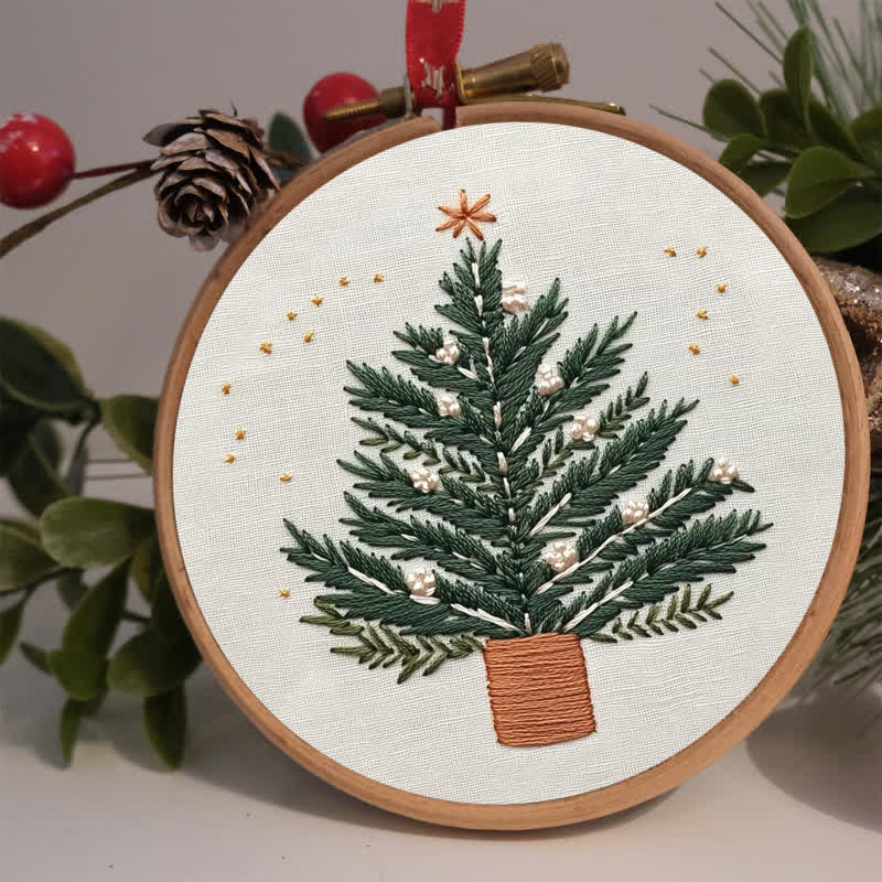 Rubbyoo Embroidery Kit - Christmas Embroidery Kit Beginner - image 1