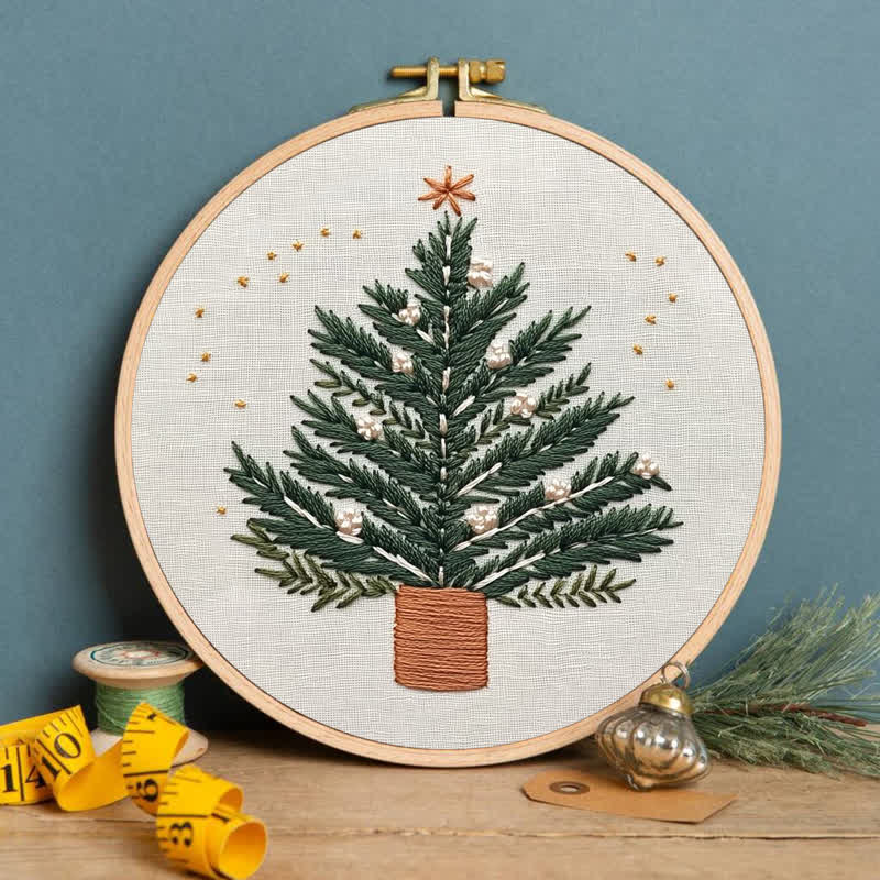 Rubbyoo Embroidery Kit - Christmas Embroidery Kit Beginner - image 2