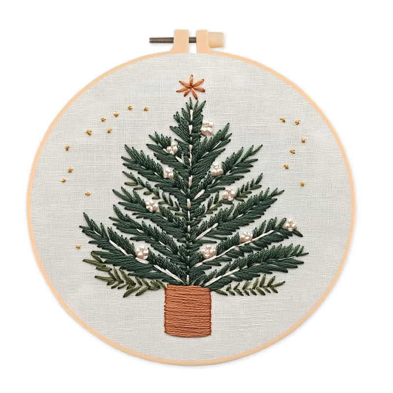Rubbyoo Embroidery Kit - Christmas Embroidery Kit Beginner - image 0