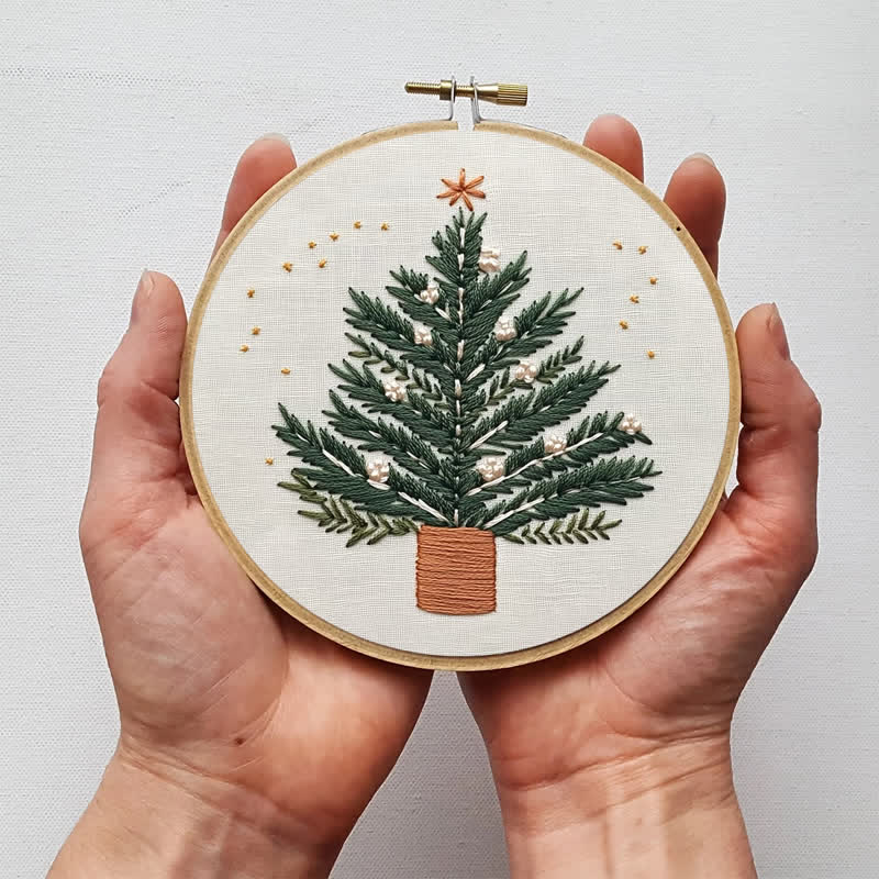 Rubbyoo Embroidery Kit - Christmas Embroidery Kit Beginner - image 5