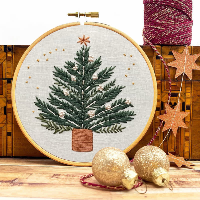 Rubbyoo Embroidery Kit - Christmas Embroidery Kit Beginner - image 8