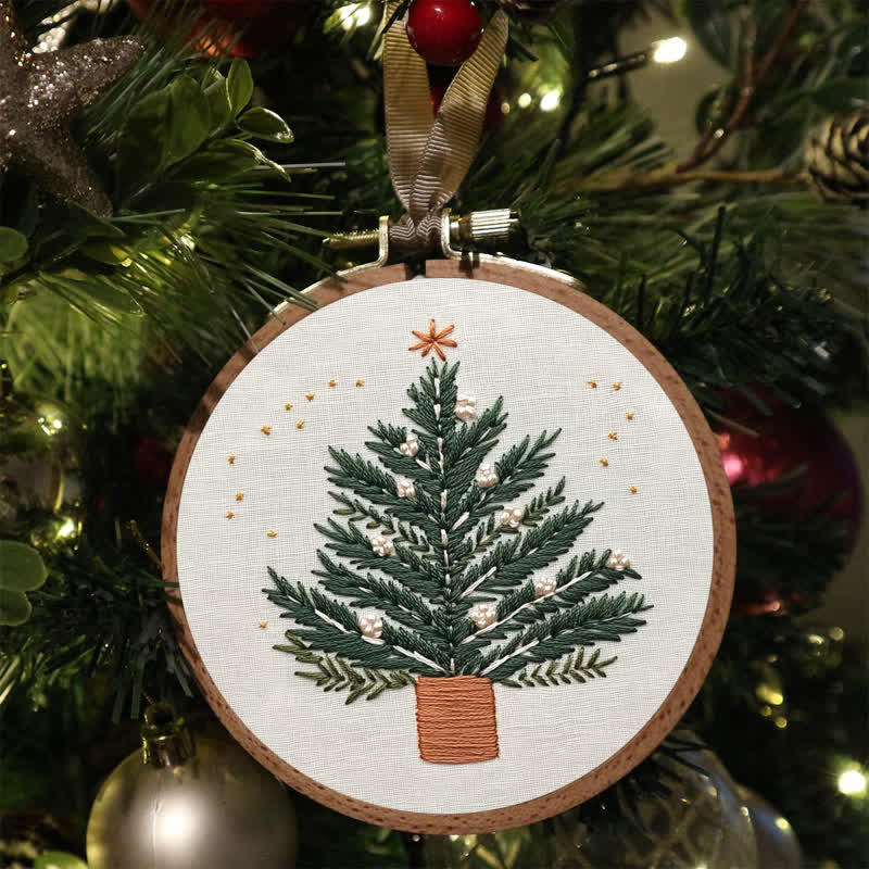 Rubbyoo Embroidery Kit - Christmas Embroidery Kit Beginner - image 4