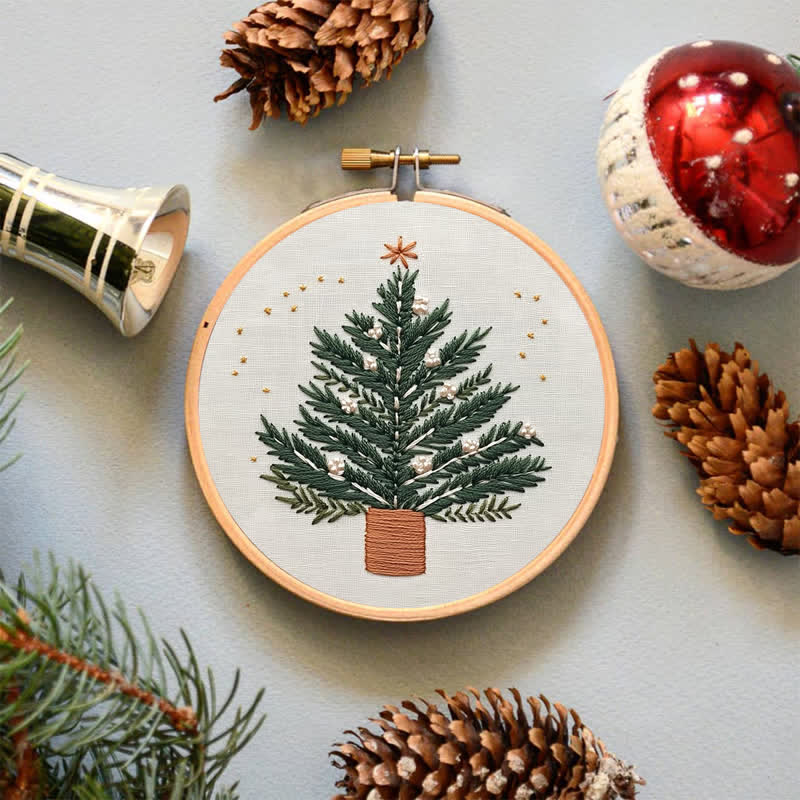 Rubbyoo Embroidery Kit - Christmas Embroidery Kit Beginner - image 3