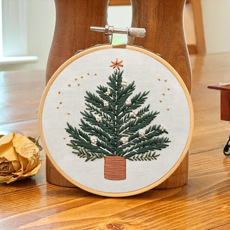 Rubbyoo Embroidery Kit - Christmas Embroidery Kit Beginner - image 6