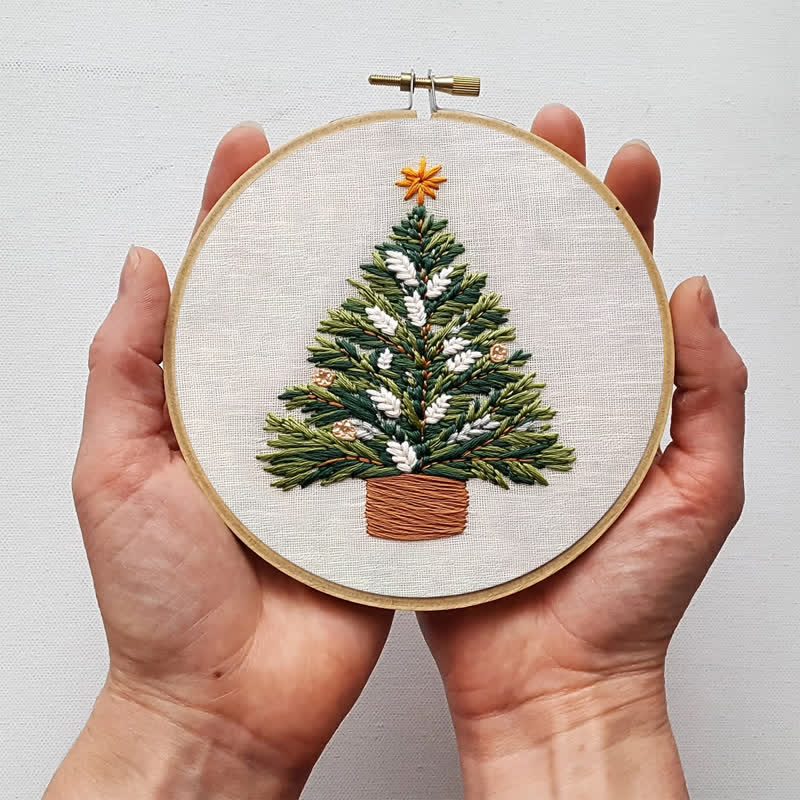 Rubbyoo Embroidery Kit - Christmas Tree Ornament - image 4