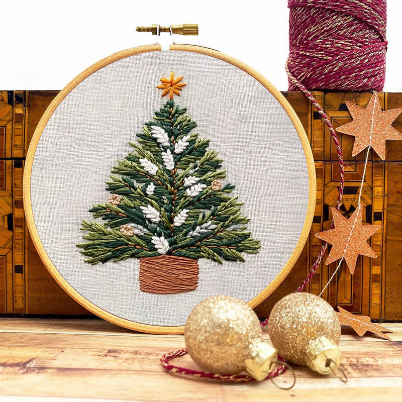 Rubbyoo Embroidery Kit - Christmas Tree Ornament - image 8