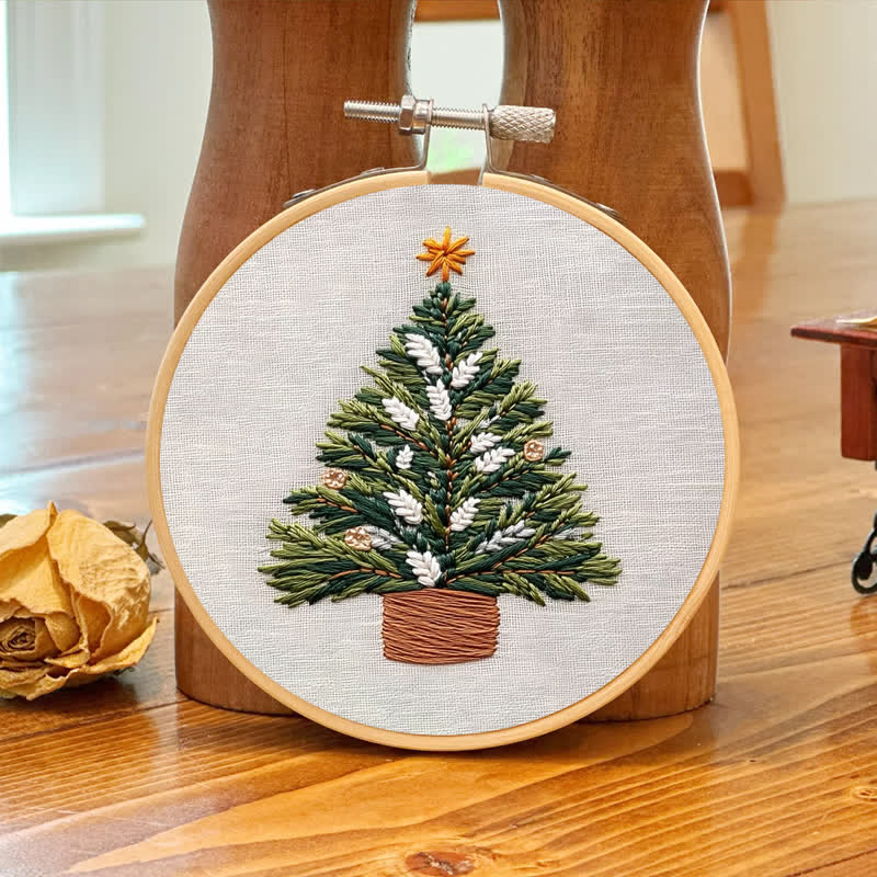 Rubbyoo Embroidery Kit - Christmas Tree Ornament - image 7