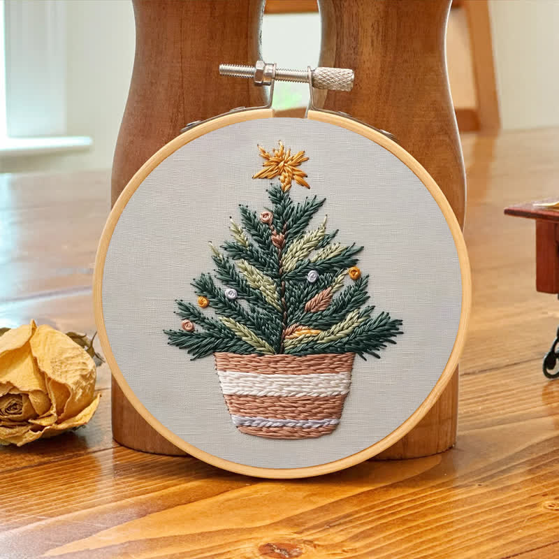 Rubbyoo Embroidery Kit - Handmade Christmas Tree - image 6