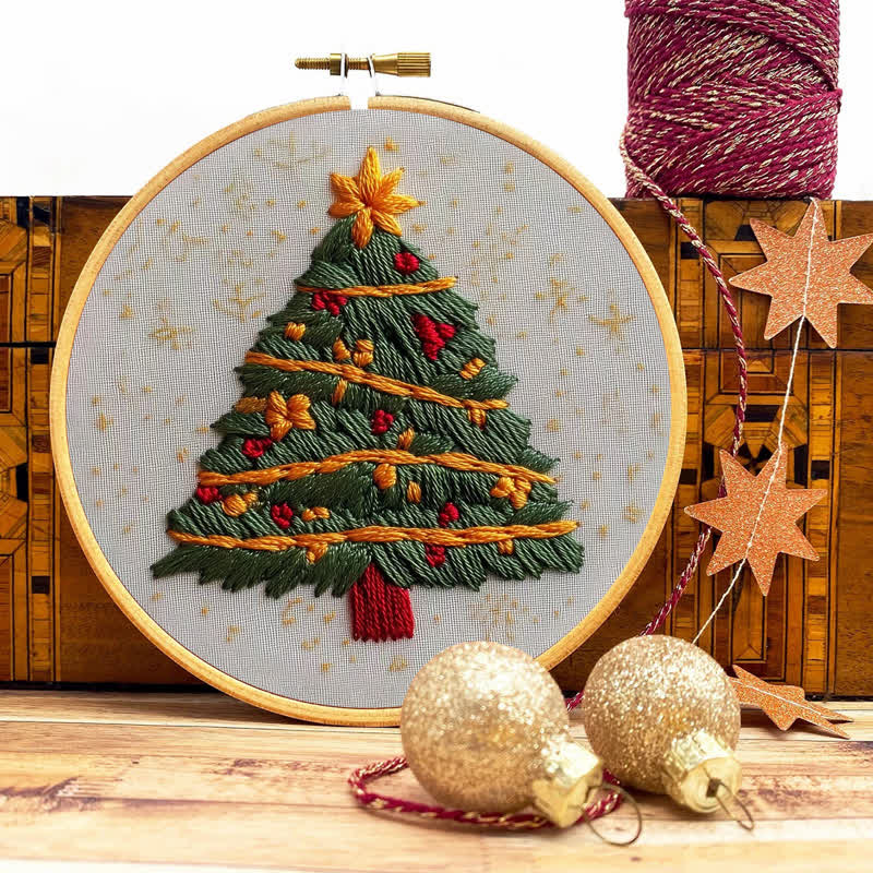 Rubbyoo Embroidery Kit - Amazing Christmas Tree Craft - image 6