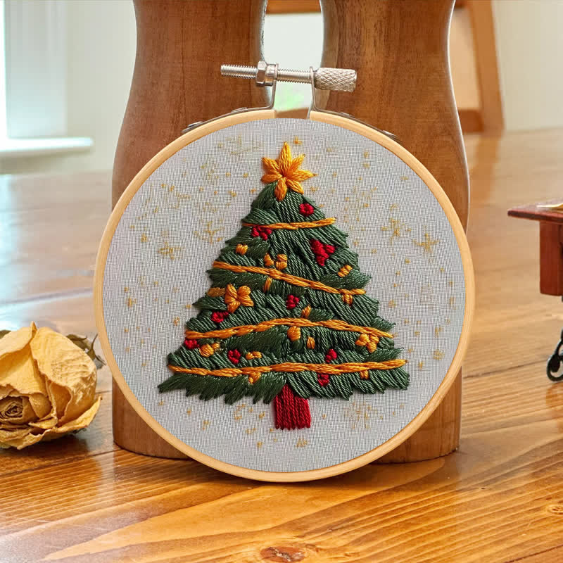 Rubbyoo Embroidery Kit - Amazing Christmas Tree Craft - image 8