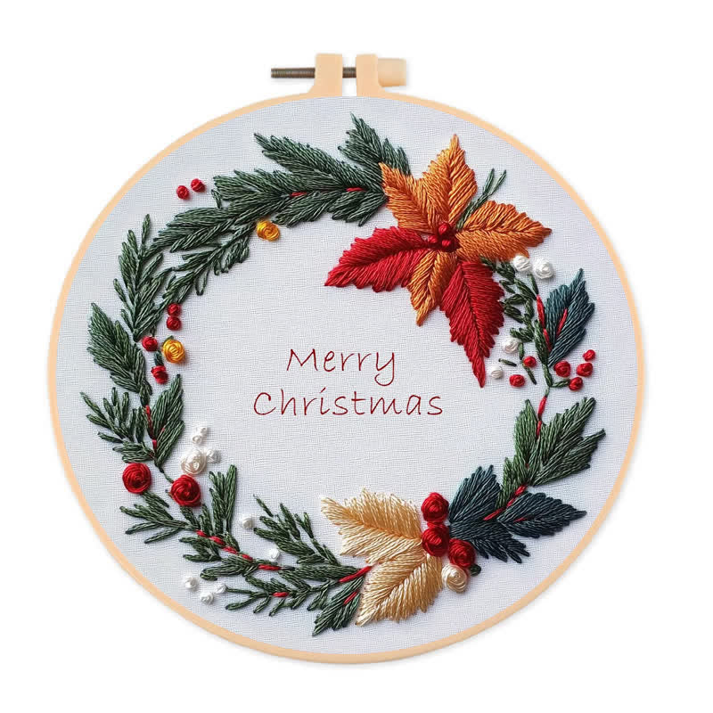 Rubbyoo Embroidery Kit - Christmas Garland - image 0