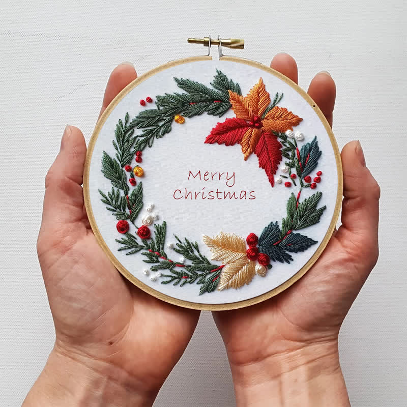 Rubbyoo Embroidery Kit - Christmas Garland - image 2