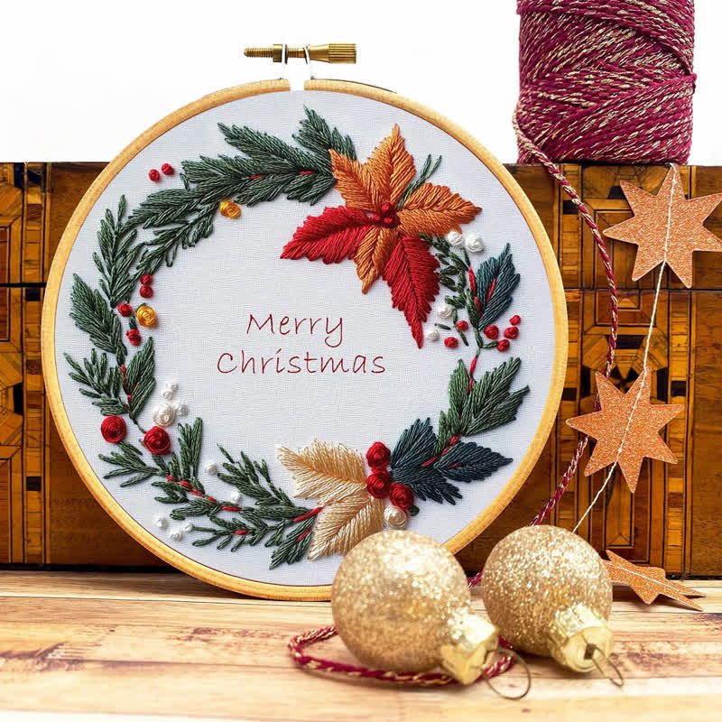 Rubbyoo Embroidery Kit - Christmas Garland - image 8