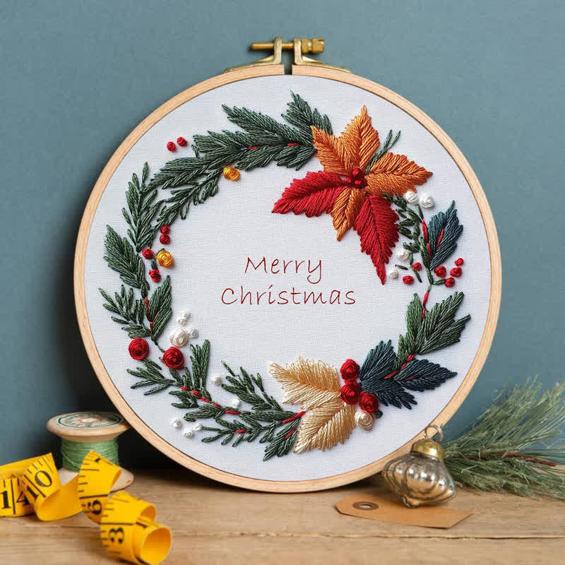 Rubbyoo Embroidery Kit - Christmas Garland - image 5