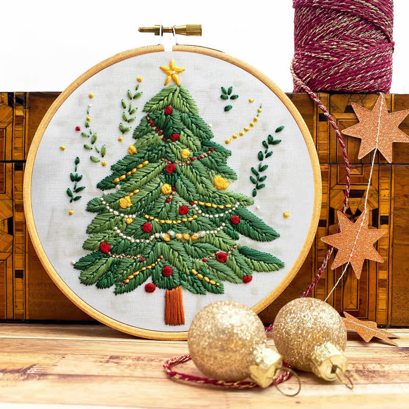 Rubbyoo Embroidery Kit - Cute Christmas Tree - image 8
