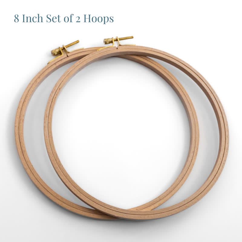 Wooden Hoop Packs  For Art Craft Sewing And Wall Ornaments - image 13