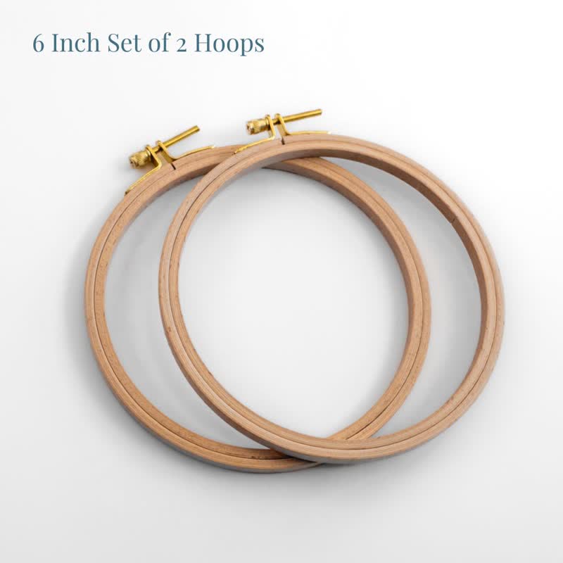 Wooden Hoop Packs  For Art Craft Sewing And Wall Ornaments - image 15