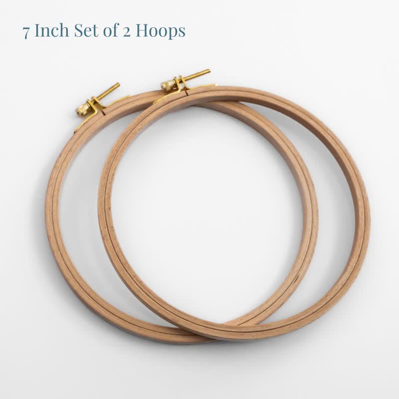 Wooden Hoop Packs  For Art Craft Sewing And Wall Ornaments - image 14