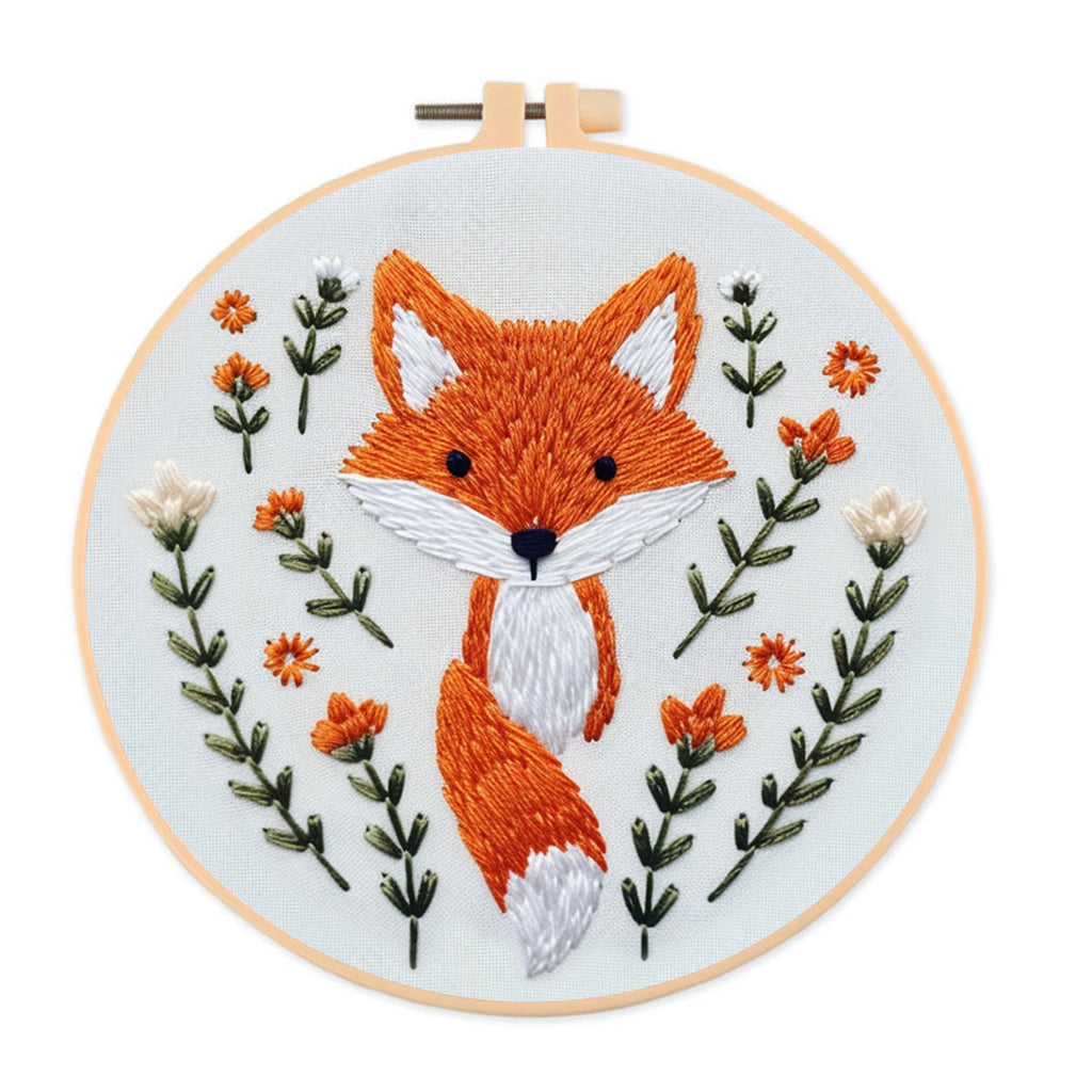 Rubbyoo Embroidery Kit -Stand Up Fox  - image 0