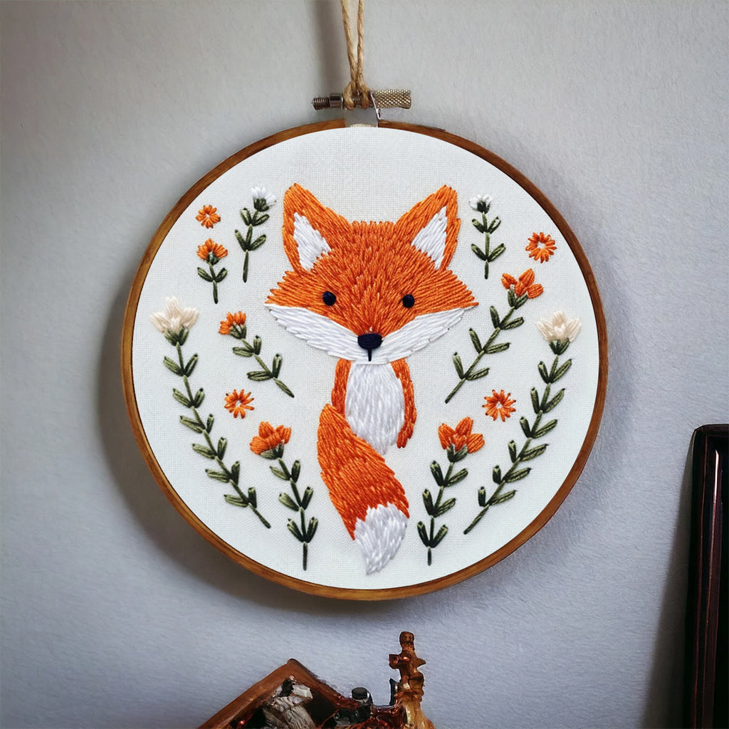 Rubbyoo Embroidery Kit -Stand Up Fox  - image 3