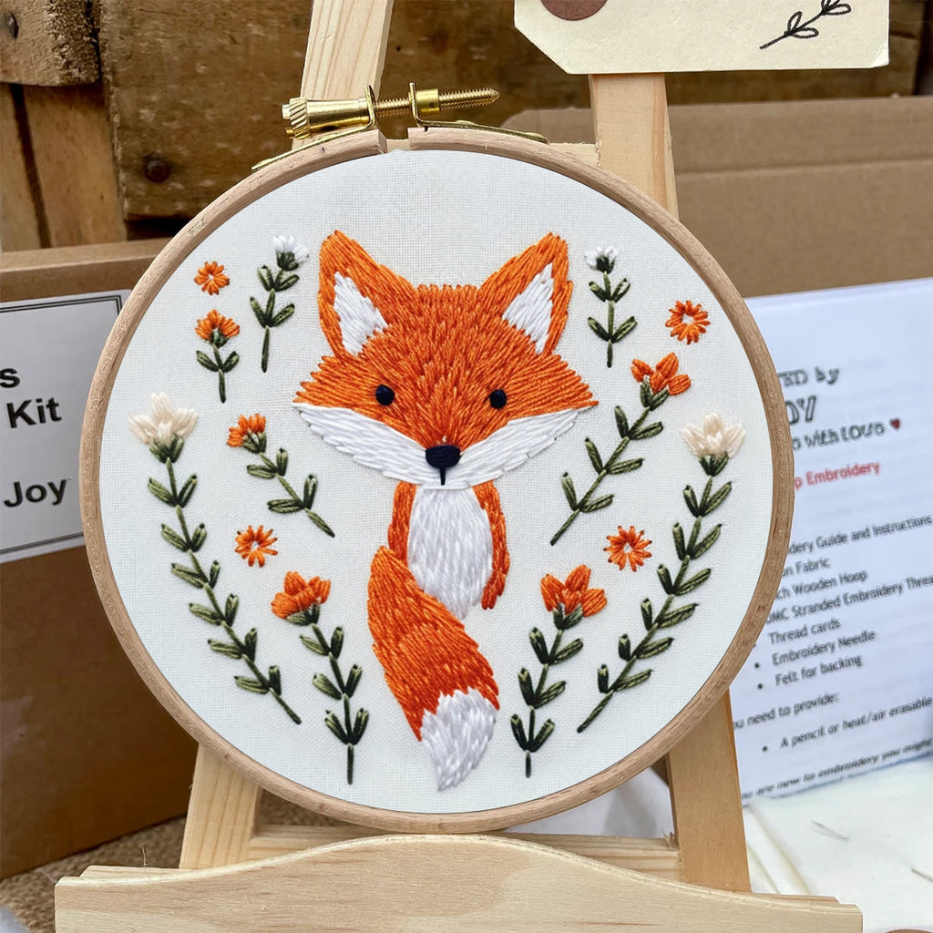 Rubbyoo Embroidery Kit -Stand Up Fox  - image 5