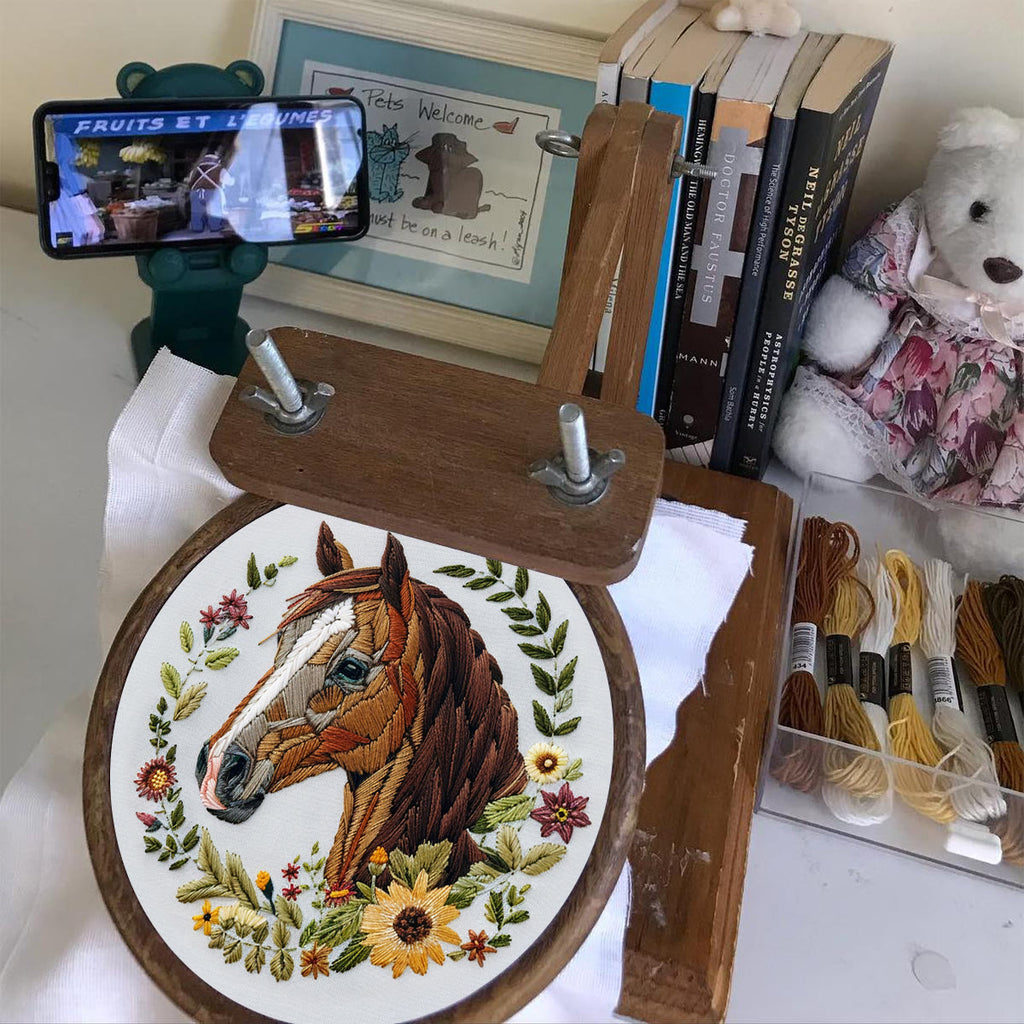 Rubbyoo Embroidery Kit -Horse Head - image 3