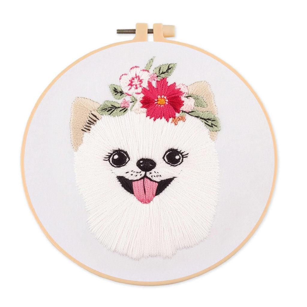 Rubbyoo Embroidery Kit -   Puppy Pomeranian - image 0