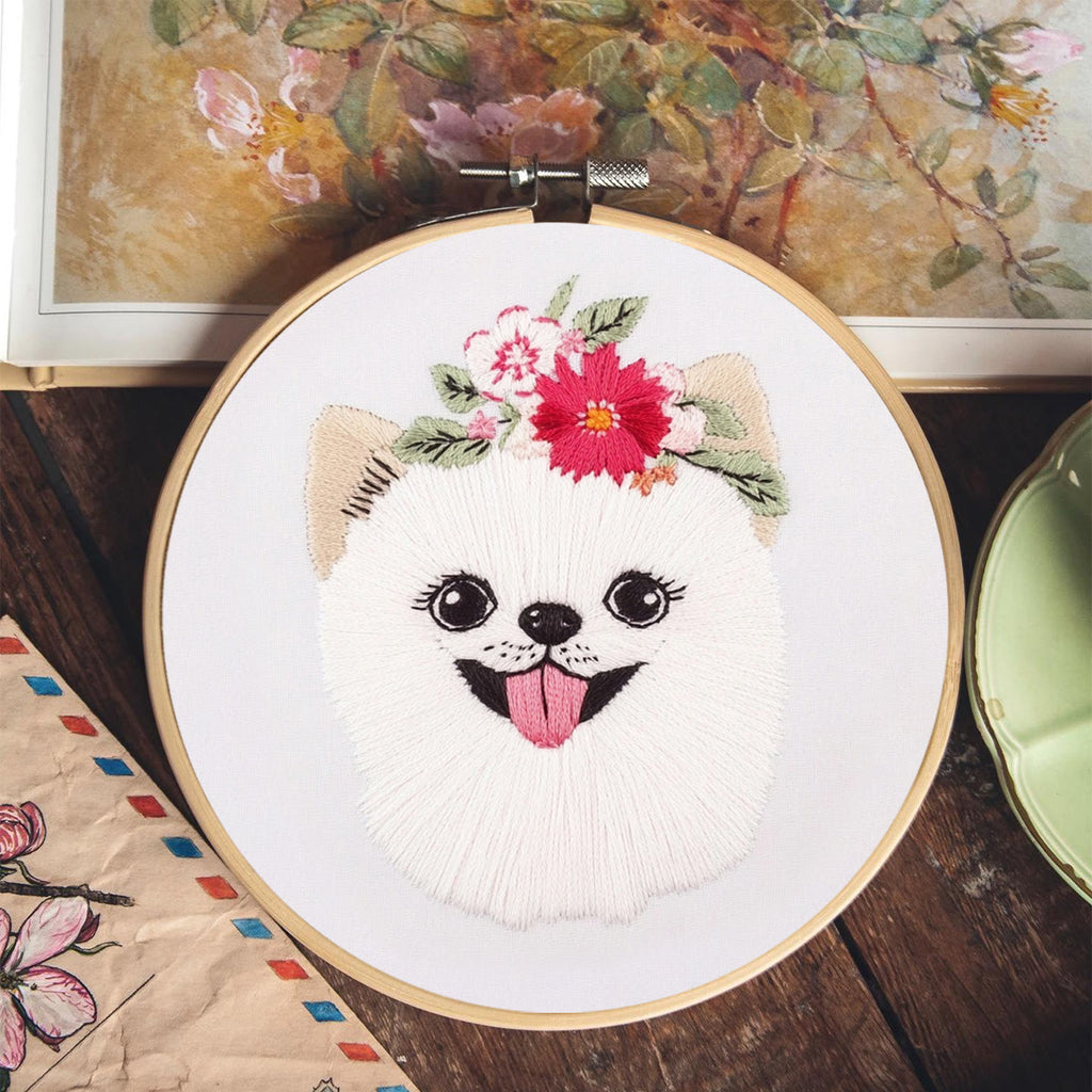 Rubbyoo Embroidery Kit -   Puppy Pomeranian - image 7