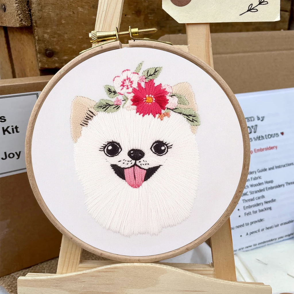 Rubbyoo Embroidery Kit -   Puppy Pomeranian - image 5