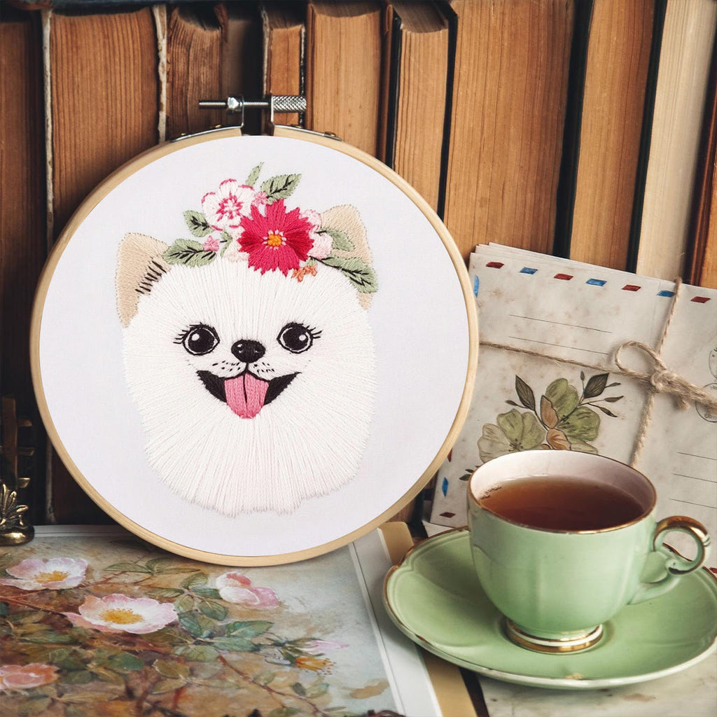 Rubbyoo Embroidery Kit -   Puppy Pomeranian - image 6