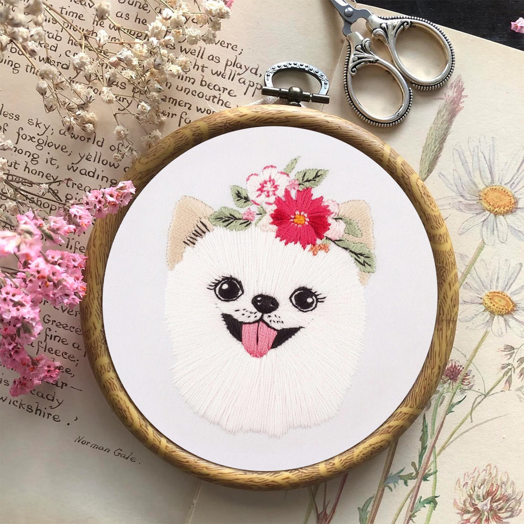 Rubbyoo Embroidery Kit -   Puppy Pomeranian - image 8