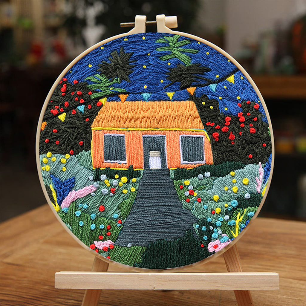 Rubbyoo Embroidery Kit - Starry Night Sky - image 2