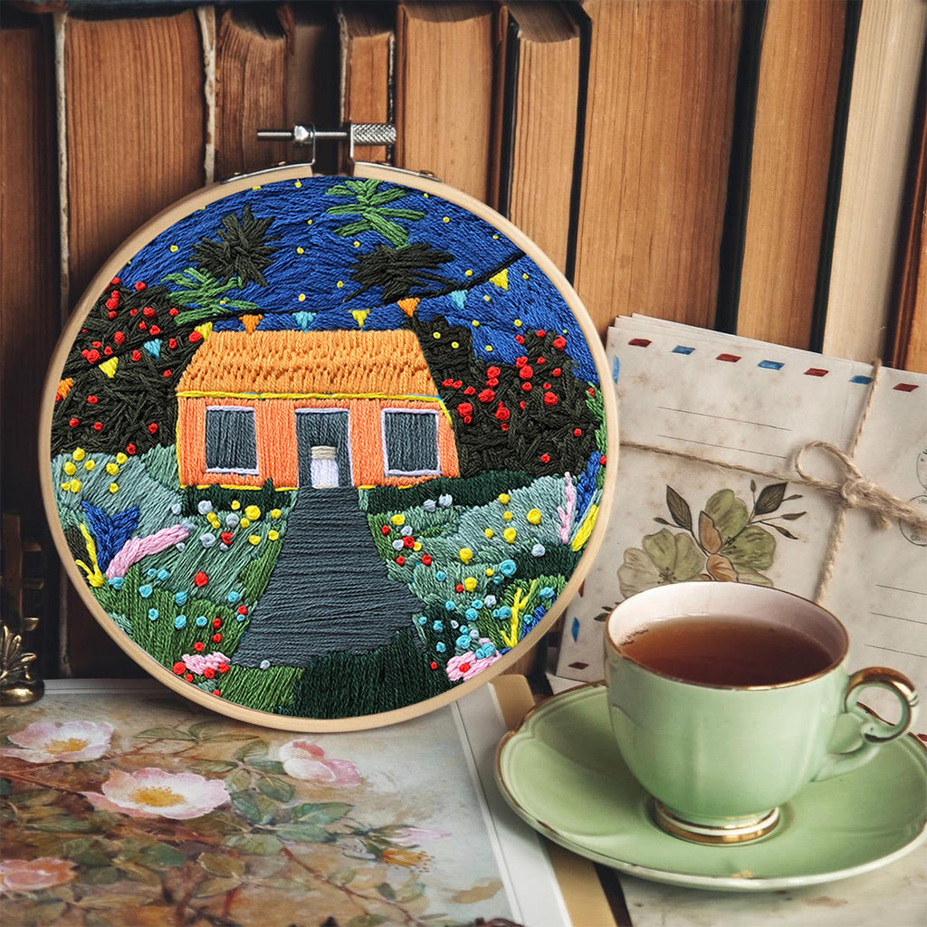 Rubbyoo Embroidery Kit - Starry Night Sky - image 5