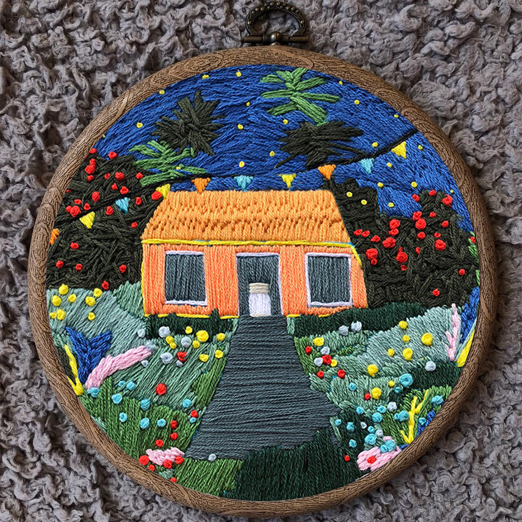 Rubbyoo Embroidery Kit - Starry Night Sky - image 9