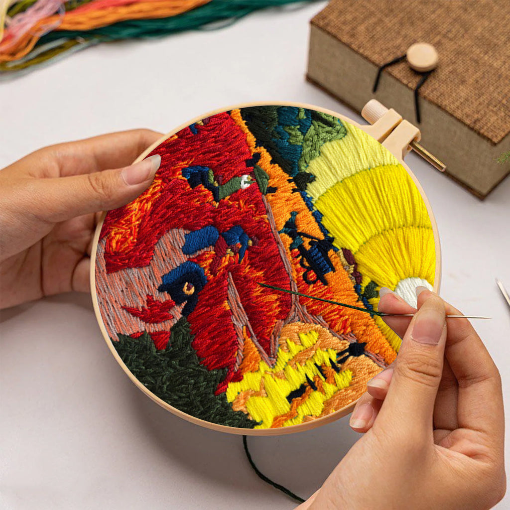 Rubbyoo Embroidery Kit - Van Gogh Art Painting - image 1