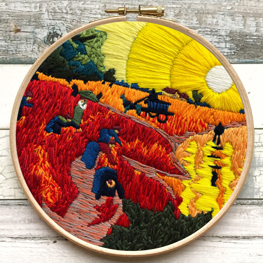 Rubbyoo Embroidery Kit - Van Gogh Art Painting - image 5